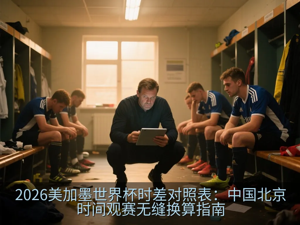 2026美加墨世界杯时差对照表：中国北京时间观赛无缝换算指南